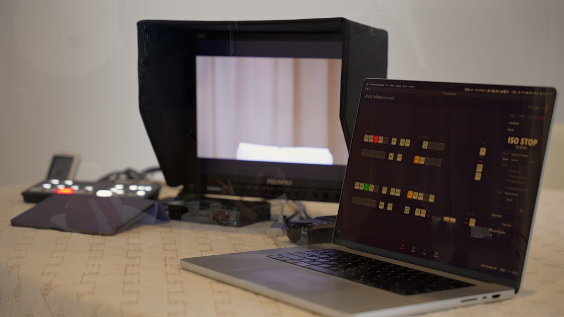 Camera switcher and control setup